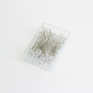 Dekoratīvas adatas ar plastmasas galviņu,50gab.