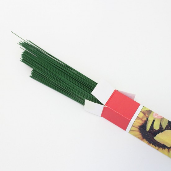Floristic cut wire 40cm, 0.8mm, 1kg, "green"