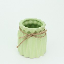Vase S size, h-10cm,d-6.5cm, green