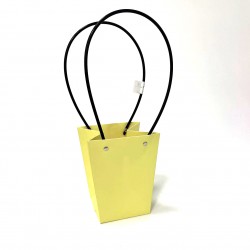 Flowers bag 9*13*15cm 1pcs, yellow