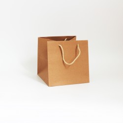 Paper gift bag 25*25*25cm 1pcs, kraft