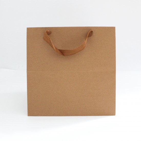 Paper gift bag 30*30*30cm 1pcs, kraft