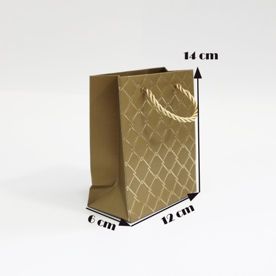 Paper gift bag 6*12*14cm  12pcs