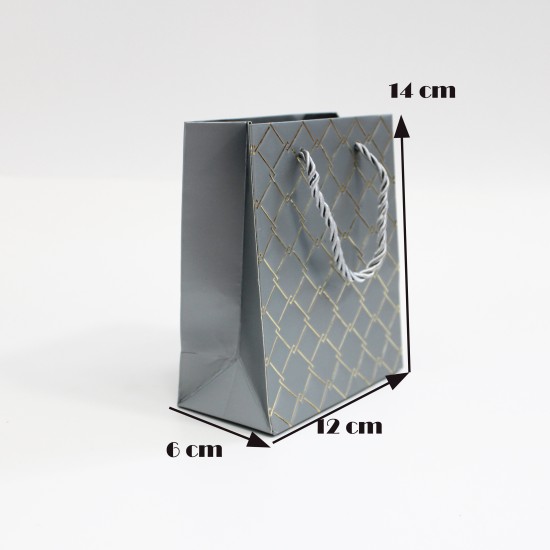 Paper gift bag 6*12*14cm 1pcs