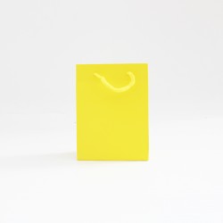 Paper gift bag 6.5*12*16cm, 1pcs, yellow