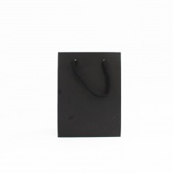 Paper gift bag 6.5*12*16cm, 1pcs, black