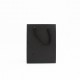 Paper gift bag 10*18*23cm 1pcs, black