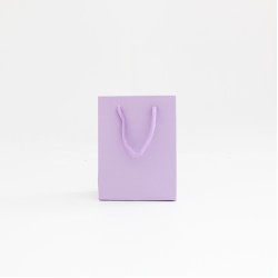 Paper gift bag 6.5*12*16cm, 1pcs,  lavender