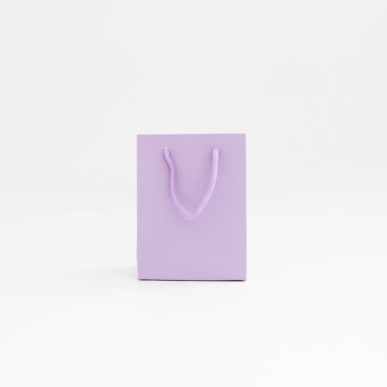 Paper gift bag 6.5*12*16cm, 1pcs,  lavender