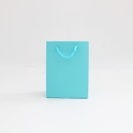 Paper gift bag 6.5*12*16cm, 1pcs, lt.blue