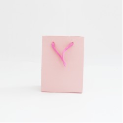 Paper gift bag 6.5*12*16cm, 1pcs, pink