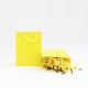 Paper gift bag 6.5*12*16cm, 12pcs, yellow