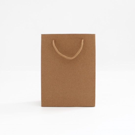 Paper gift bag 6*15*20cm 1pcs, kraft