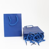 Paper gift bag 12*31*42cm, 12pcs, blue