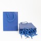 Paper gift bag 10*18*23cm, 12pcs, blue
