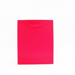 Paper gift bag 12*26*32cm 1pcs, fuchsia