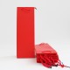 Paper gift bag 8.5*12.5*36cm, 12pcs, red