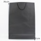 Paper gift bag 70*50*19cm, 1pcs, black