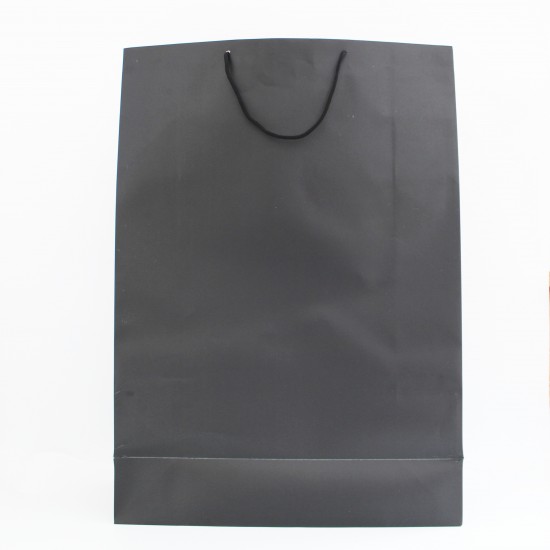 Paper gift bag 70*50*19cm, 12pcs, black