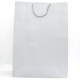 Paper gift bag 70*50*19cm, 12pcs, silver