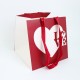 Gift bag LOVE 28*28*28cm, 1pcs,  red