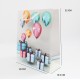 Gift bag with ribbon handles 32*26*10.5cm, 1 pcs grey