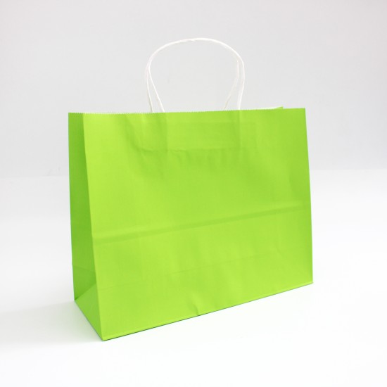 Paper bag with twisted handles 25*31*11.5 cm, 12 pcs