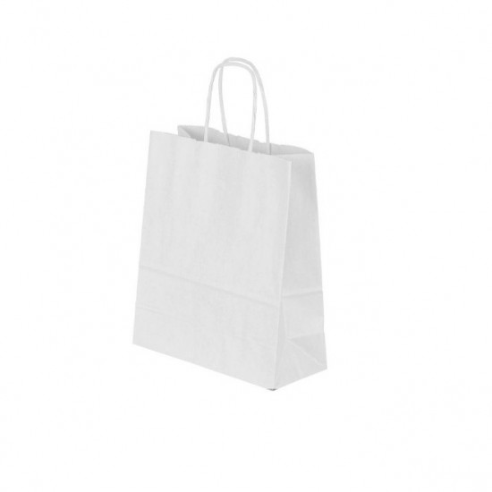 Paper bag with twisted handles 18*21*8cm, 1 pcs