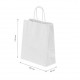 Paper bag with twisted handles 18*21*8cm, 1 pcs