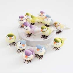Artificial Birds 12 pcs.