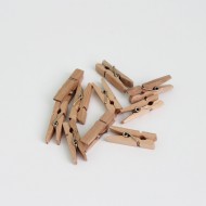 DIY wooden pins 3,5cm 10pcs