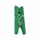 DIY wooden pins 3,5cm 10pcs, green