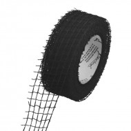 Floral mesh 5cm*10m , black