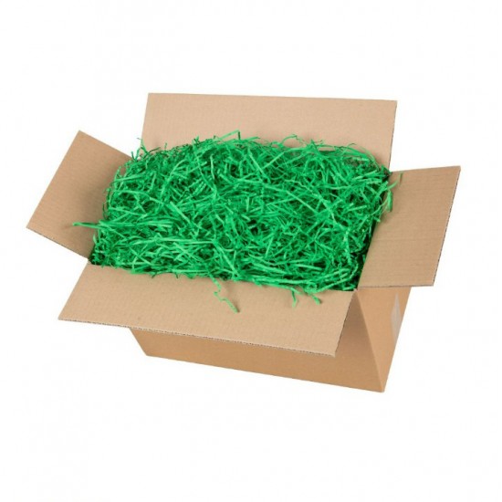 Stingrs papīra skaidas 4mm. 1000g. "green"