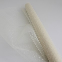 Tulle roll 50cm/4,5m, ivory