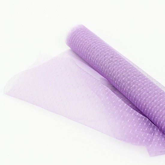 Тюль для упаковки 50см/4,5м, "lavender