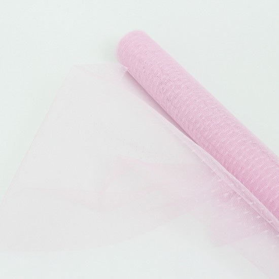 Тюль для упаковки 50см/4,5м, "pink"