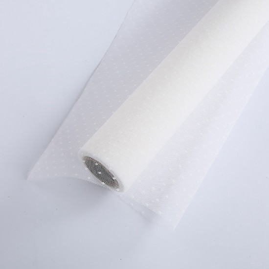 Тюль для упаковки 50см/4,5м, "white"