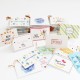 Greeting card BEST WISHES, 120 pcs, mix disign