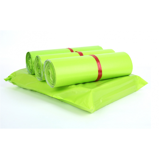 Shipping mailer envelopes 28*38+4cm, Green, 100pcs