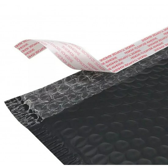 Shipping mailer bubble envelope waterproof  11*18+4cm, black