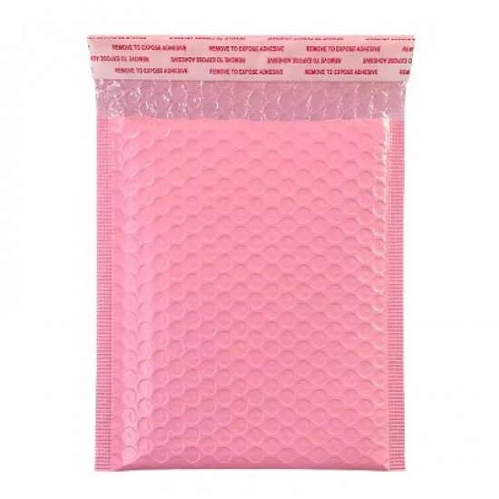 Shipping mailer bubble envelope waterproof 18*25+4cm, pink