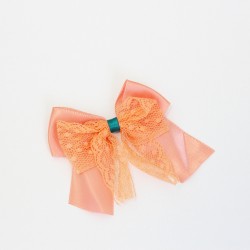 Fabric bows 7,5cm,4pcs