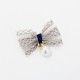 Fabric bows 3cm, 5pcs