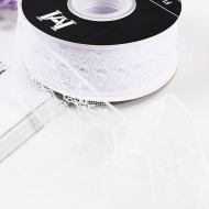 Lace ribbon 4cm/22m , white