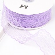 Lace ribbon 4,5cm/45m , lavender