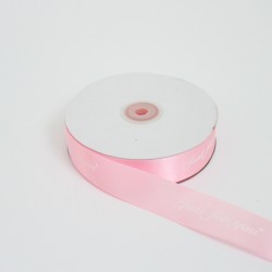 Printed ribbon JUST FOR YOU 2.5cm/40m 