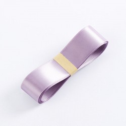 Satin PREMIUM ribbon color "lilac" 2.5cm/40m