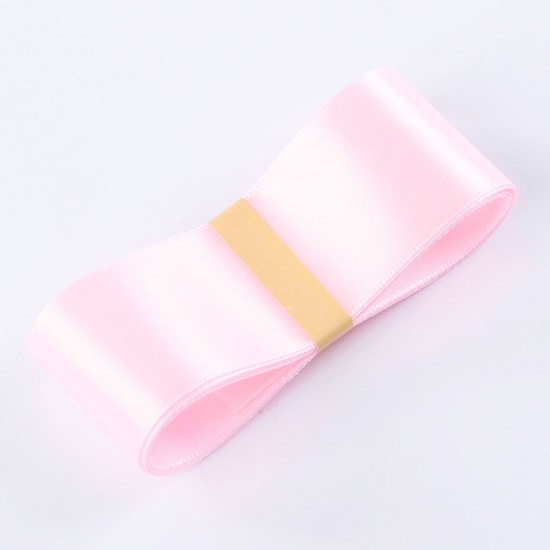 Satīna PREMIUM lente krāsa "light pink" 3.8cm/45m