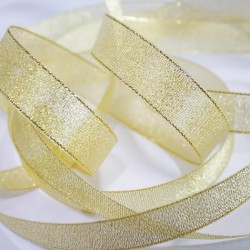 Auduma lente 40mm/20m,gold